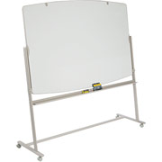 Quartet 4' x 6' Reversible Total Erase Mobile Presentation Easel, Putty