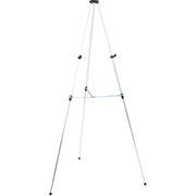 Quartet Aluminum Easel With Telescoping Legs, Lightweight Easel, Silver