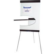 Quartet Dry Erase Presentation Easel with Extendable Arms