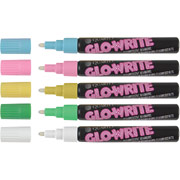 Quartet Glo-Write Bullet tip Markers