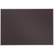 Quartet Matrix Bulletin Board, Aluminum Frame, 23" x 16", Gray