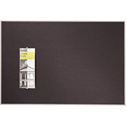 Quartet Matrix Bulletin Board, Aluminum Frame, 48" x 31", Gray