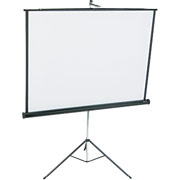 Quartet Portable Tripod Projector Screen, 60" x 60"