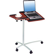 RTA Techni-Mobili Adjustable Notebook Stand, Mahogany