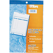 Receiving Record Book, 5-1/2" x 7-7/8", 2 Part