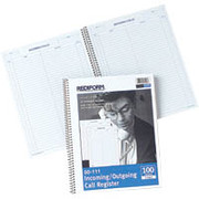 Rediform Incoming/Outgoing Call Register