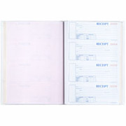 Rediform Receipt Books, 8" x 11", Hardbound, 3 Part