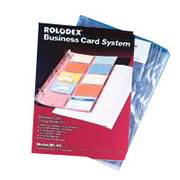 Rolodex Business Refill Pages, 5/Pack