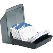 Rolodex Petite Covered Card File, 250 Cards
