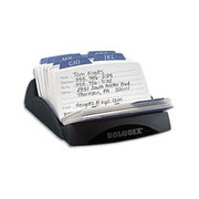 Rolodex Petite Open Card File, 125 Cards