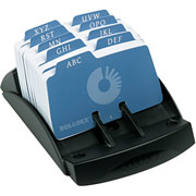 Rolodex Petite Open Card File, 250 Cards