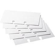 Rolodex Refill Cards, 3" x 5", 100/Pack, White