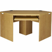 Room Additions Cambridge 60" Corner Desk, Sandalwood