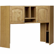 Room Additions Cambridge Corner Desk Hutch, Sandalwood