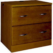 Room Additions Cambridge Lateral File, Cherry Glaze