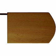Room Additions Cambridge Peninsula Table, Cherry Glaze