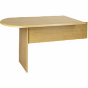 Room Additions Cambridge Peninsula Table, Sandalwood