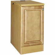 Room Additions Cambridge Small Base Cabinet with Wood Door, Sandalwood