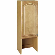 Room Additions Cambridge Small Hutch with Wood Door, Sandalwood