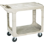 Rubbermaid Flat-Shelf Utility Cart, 33 1/2"H x 38"W x 19"D