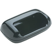 Rubbermaid Image Black Plastic Magnetic Paper Clip Holder