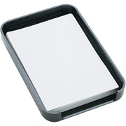 Rubbermaid Image Black Plastic Memo Holder