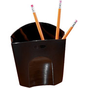 Rubbermaid Regeneration Black Plastic Pencil Holder