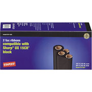 STAPLES Fax Ribbon Compatible with Sharp UX-15CR, 2/Pack