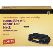 STAPLES Remanufactured Toner Cartridge Compatible with Canon L50