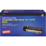 STAPLES Toner Cartridge Compatible with Sharp AL-110TD