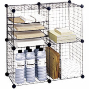 Safco Black Wire Cubes