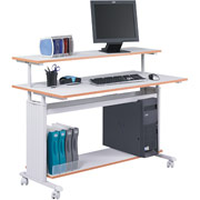 Safco Extra Wide Workstation, Gray