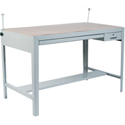 Safco Precision 4-Post Drafting Table Base