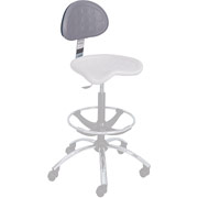 Safco Sit Star Optional Back - Grey