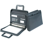 Samsill Zipper Binder with Retractable Handles