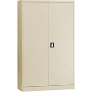 Sandusky 36" Wide Extra Deep Radius Edge Jumbo Storage Cabinet, Putty