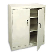 Sandusky Deluxe Storage Cabinet, 42"H x 36"W x 18"D, Putty