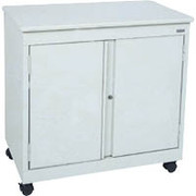 Sandusky Mobile Steel Utility Cabinet, Dove Gray