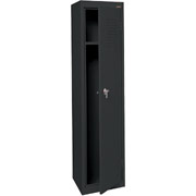 Sandusky Single Tier Storage Locker, Black