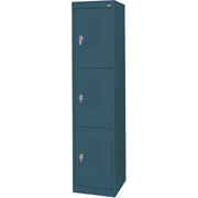 Sandusky Triple Tier Storage Locker, Charcoal