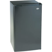 Sanyo Counter Height Refrigerator, Reversible Door, 3.6 Cubic Foot, Black