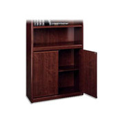 Sauder Cornerstone Collection Library Door Pack, Cherry Finish