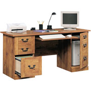 Sauder Cottage Home Double Pedestal Desk