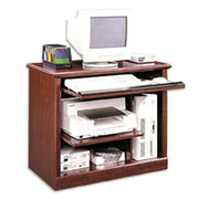 Sauder Heritage Hill Computer Cart, Cherry