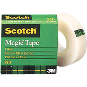 Scotch 810 Magic Tape Refill, 3/4" x 27.7 yds. - 10/Pack