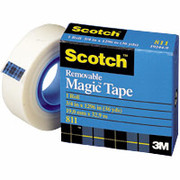 Scotch 811 Magic Tape Refill Rolls - 1/2" x 36yd