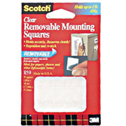 Scotch Lightweight Cubicle Mounting Squares