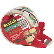 Scotch Mailing and Storage Tape w/ Dispenser, Clear, 1.88" x 38 yds, Each