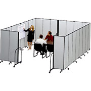 Screenflex 7'4"H x 9'5"L Portable Furniture Partition