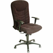 Sealy Posturepedic Black High-Back Executive Chair